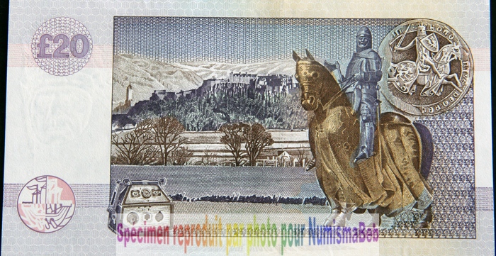 20 Livres sterling Ecosse clydesdale bank 2006